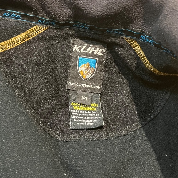 Kuhl Wool Blend Full Zip Jacket - Men's Size M - Gray - Picture 5 of 9